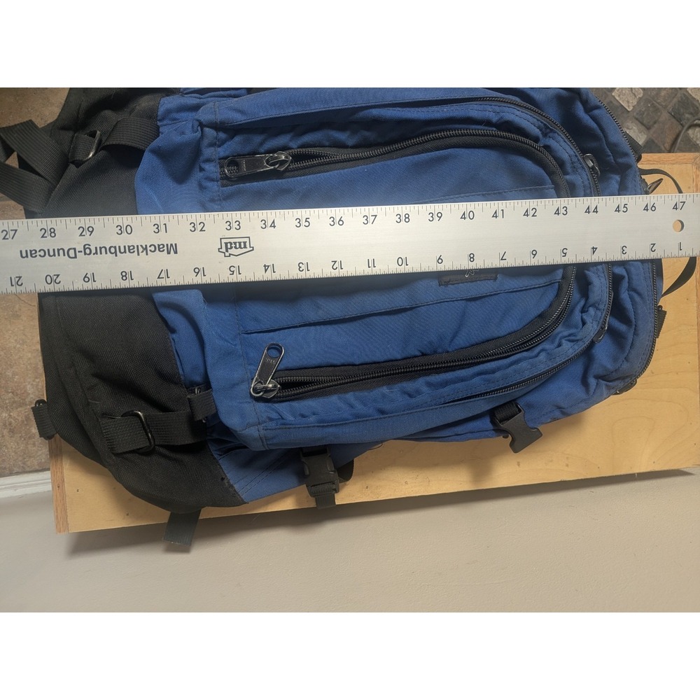 Eagle Creek Travel Backpack Blue Black Carry On Daypack Hiking‎ Waist Belt Value - Picture 3 of 16